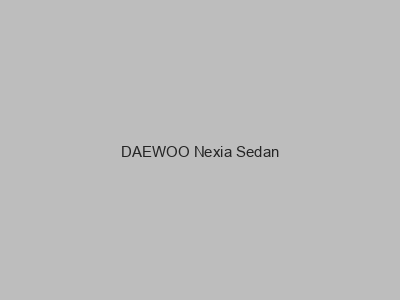 Enganches económicos para DAEWOO Nexia Sedan
